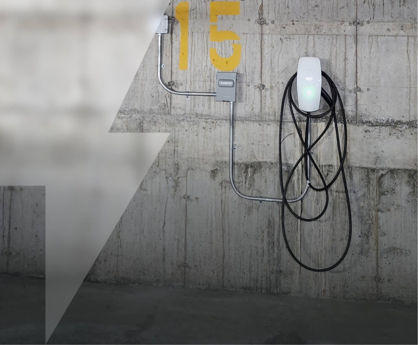 Borne de recharge pour véhicule électrique