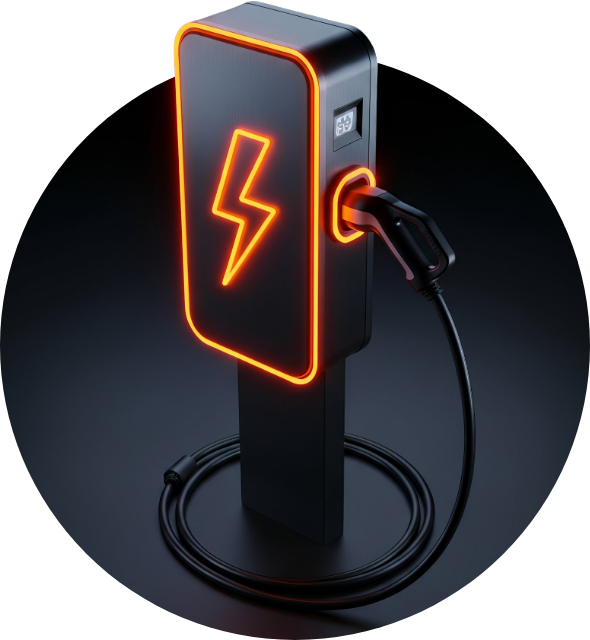 Borne de recharge Opex Electrique installée chez un client